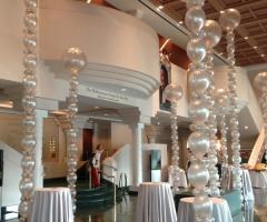 Art & Decor - Colonne eleganti per la sala del ricevimento