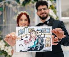 Caricature che passione - L'intrattenimento per il matrimonio