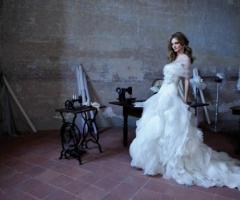 Vestito da Sposa con corpetto ricamato - Modello Adima di Alessandra R.