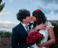 Il bacio degli sposi