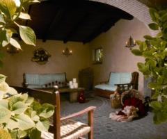 Portico della location di matrimonio