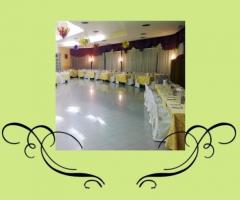 Villa Tropicana - Allestimento del ricevimento nel salone interno