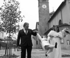 Fotografia sposi dopo la celebrazione del matrimonio