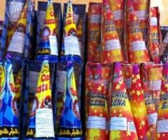 Fuochi d'artificio a vulcano