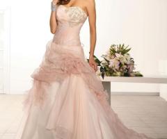 Vestito da sposa rosa - Clara Couture