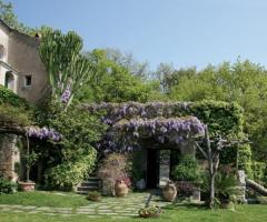 Ricevimento di nozze in giardino