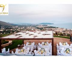 Matrimonio con veduta... Villa Treglia