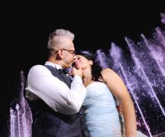 Giochi di luce a Villa Momis