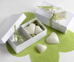 Scatolina con confetti a cuore