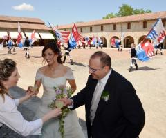 esibizione per gli sposi