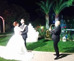 Live Love Music Wedding Group - Il taglio torta con sax