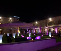 Villa San Biagio - La suggestiva illuminazione della location