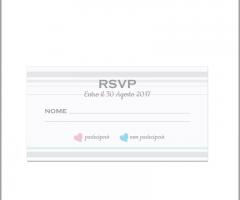 Wedding Way -  RSVP: conferma della partecipazione al tuo matrimonio