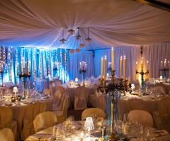 Valle Giulia - Un allestimento tipico della sala interna