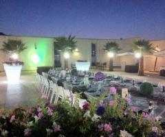 Ricevimento di matrimonio di sera