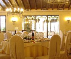 Sala interna per i ricevimenti di nozze