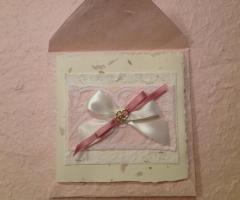 Busta per le partecipazioni di matrimonio - Petali di Carta