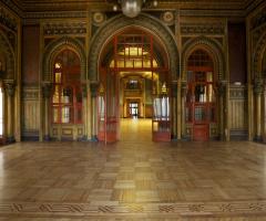 Gli ampi spazi interni in cui organizzare il proprio banchetto di nozze