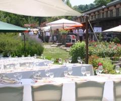 Ricevimento sotto i gazebo
