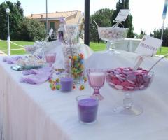 Confettata all'aperto