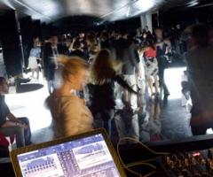 Discoteca dell'hotel per la festa di matrimonio