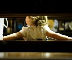 Studio fotografico Valentina Venier - La bimba in chiesa