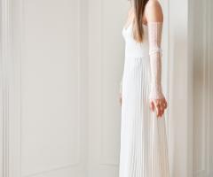 unIKa sposa - Abito su misura plissè soleil