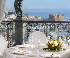 Grand Hotel Parker's - Tavoli per il matrimonio con vista sul Golfo di Napoli
