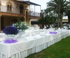 Allestimento banchetti di Pasticceria Navarria a Lentini (Siracusa)