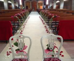 Chiesa allestita - Fiori di Campo