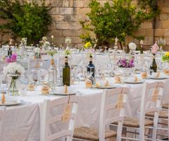 Masseria San Lorenzo - I dettagli della tavola