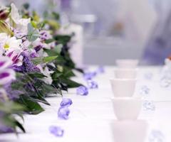 Dettaglio di una preparazione per matrimonio