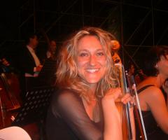 Elisabetta del Quartetto d'archi Estro Armonico a Sanremo
