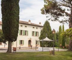 Villa per il matrimonio con parco