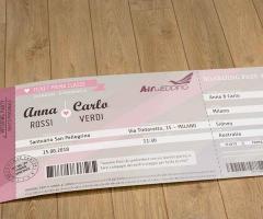 Grafica Personalizzata - Originali inviti di matrimonio