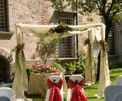 Cerimonia in giardino pensile