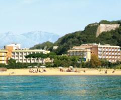 La spiaggia privata della location per il matrimonio