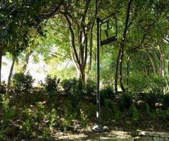 Il bosco romantico della villa