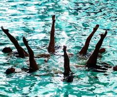 Le cirque de l'eau in esibizione