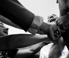 Foto in stile reportage del matrimonio