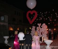 Palloncino a forma di cuore per il matrimonio