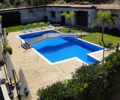 La piscina di Villa Montereale