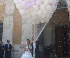 Palloncini uscita chiesa