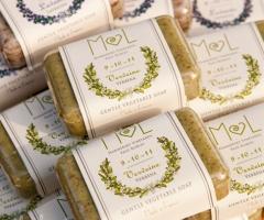 Tiziana Raciti - Partecipazione matrimonio originale in una saponetta