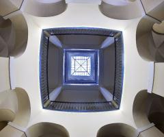 Grand Hotel Capodimonte -Vista dal lucernario