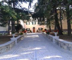 Villa Fabio - Il viale di ingresso