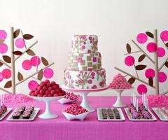 Angolo del Candy Bar per il matrimonio
