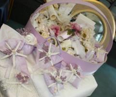 Cesto sacchetti portaconfetti tema mare