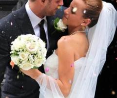 Sposi felici dopo il sì