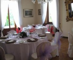 Sala interna per il ricevimento di nozze